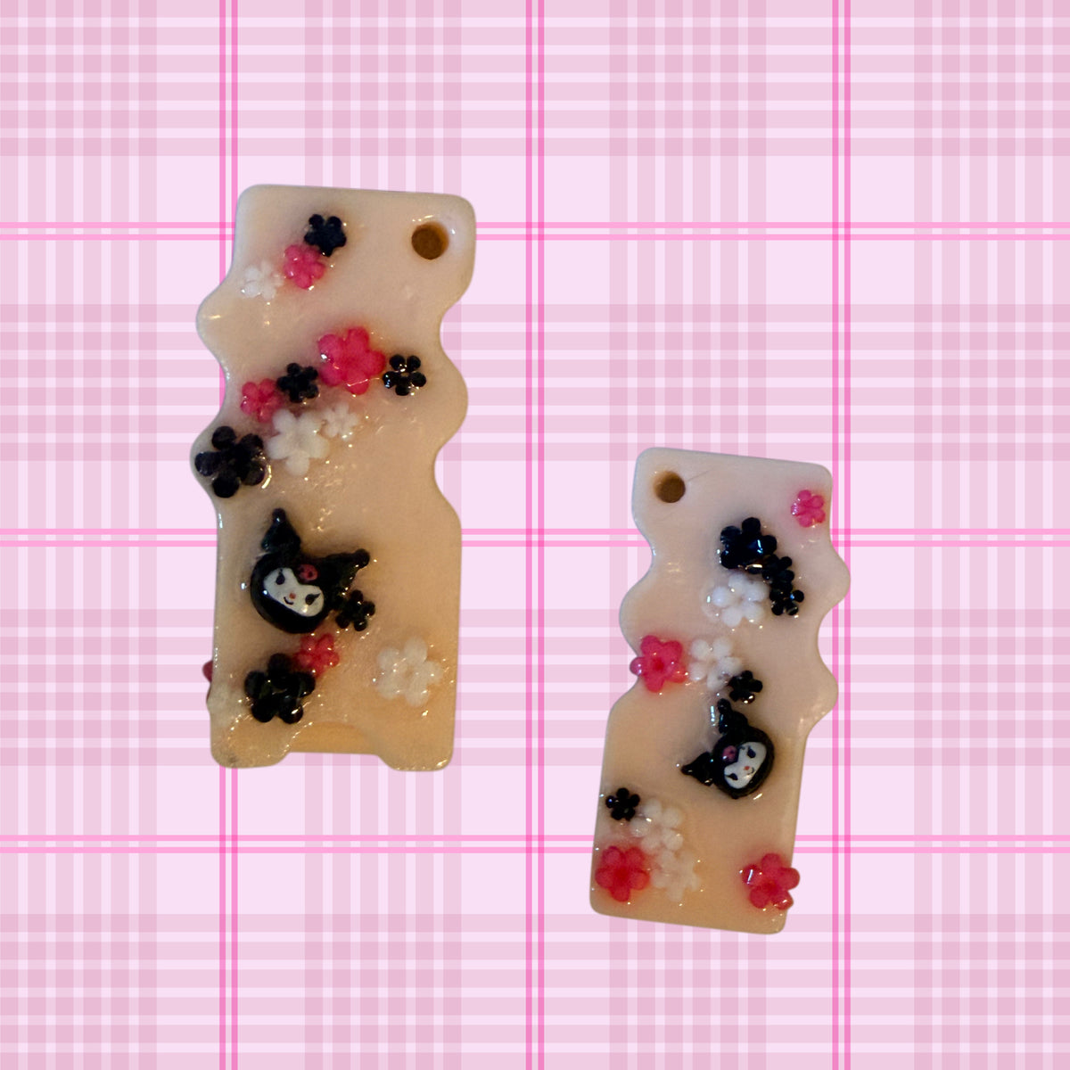 Salvador de uñas 3D Flowers Kuromi