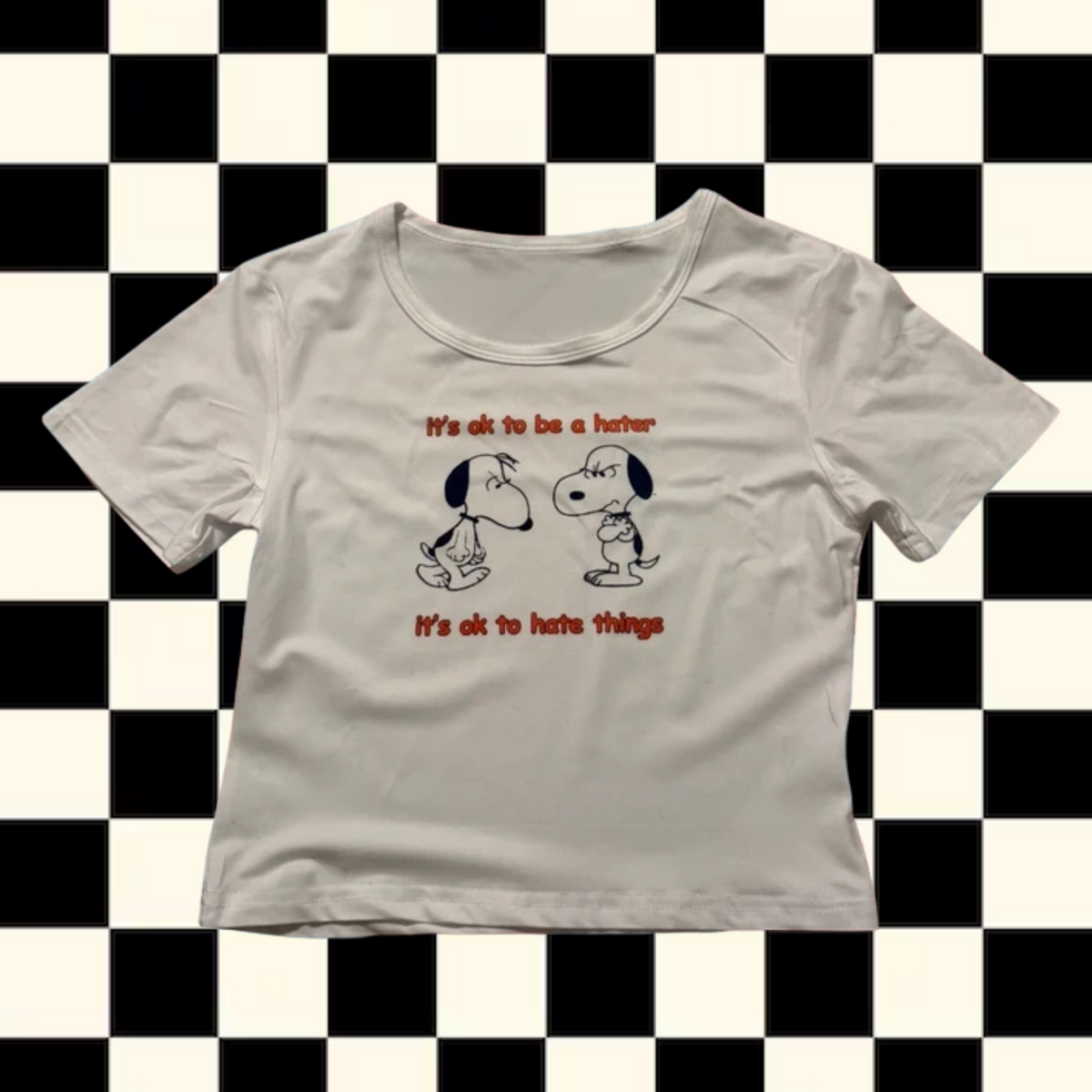 Camiseta Hater Snoopy