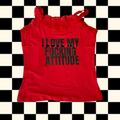 Camiseta I Love My Attitude