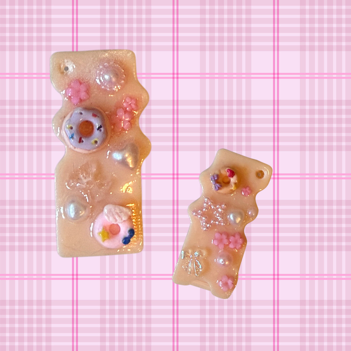 Salvador de uñas 3D Coquette Donas