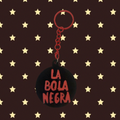 Llavero la bola negra 3D