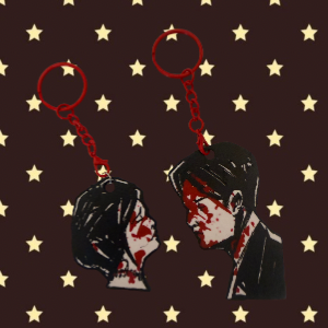 Par de llaveros de my chemical romance 3D